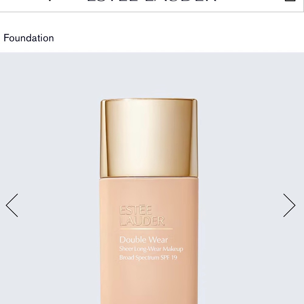 Estee Lauder Sheer Foundation 2N1